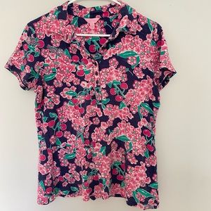 Lilly Pulitzer Trophy Polo Shirt